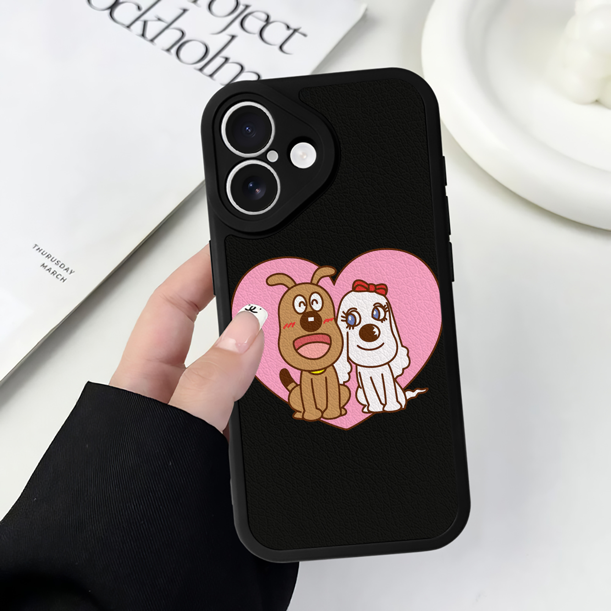 （画像用） アンパンマン Anpanman 【iPhone 16シリーズ対応】シリコンスマホケース（レザー調） 材質：シリコン